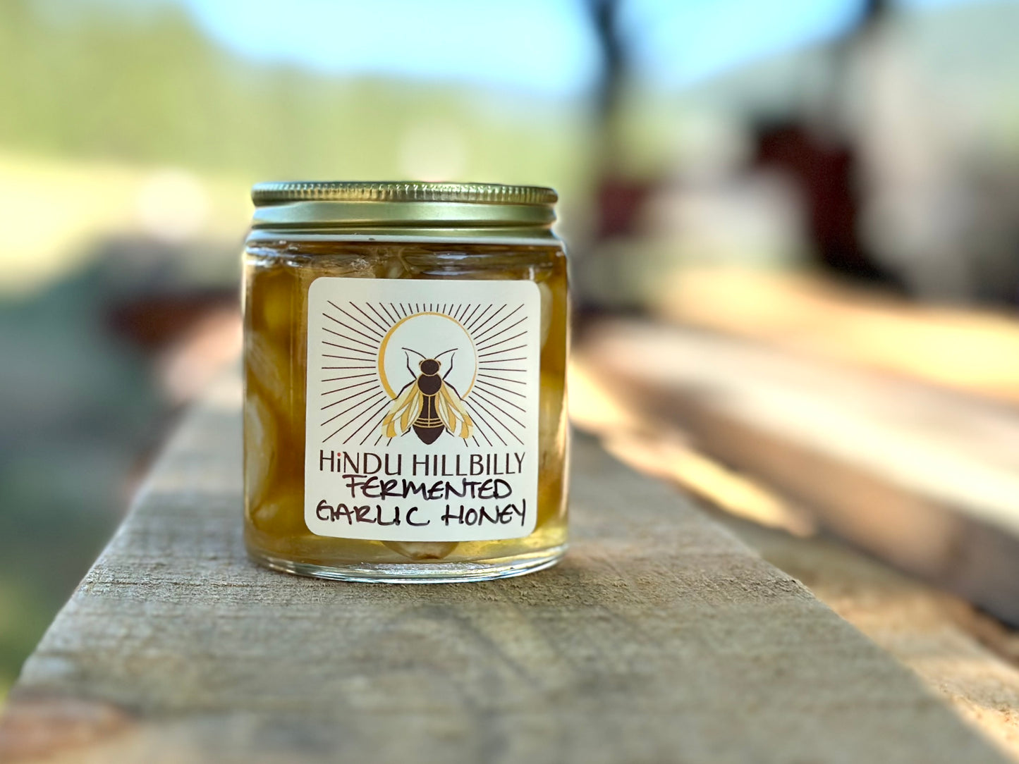 Fermented Garlic Honey