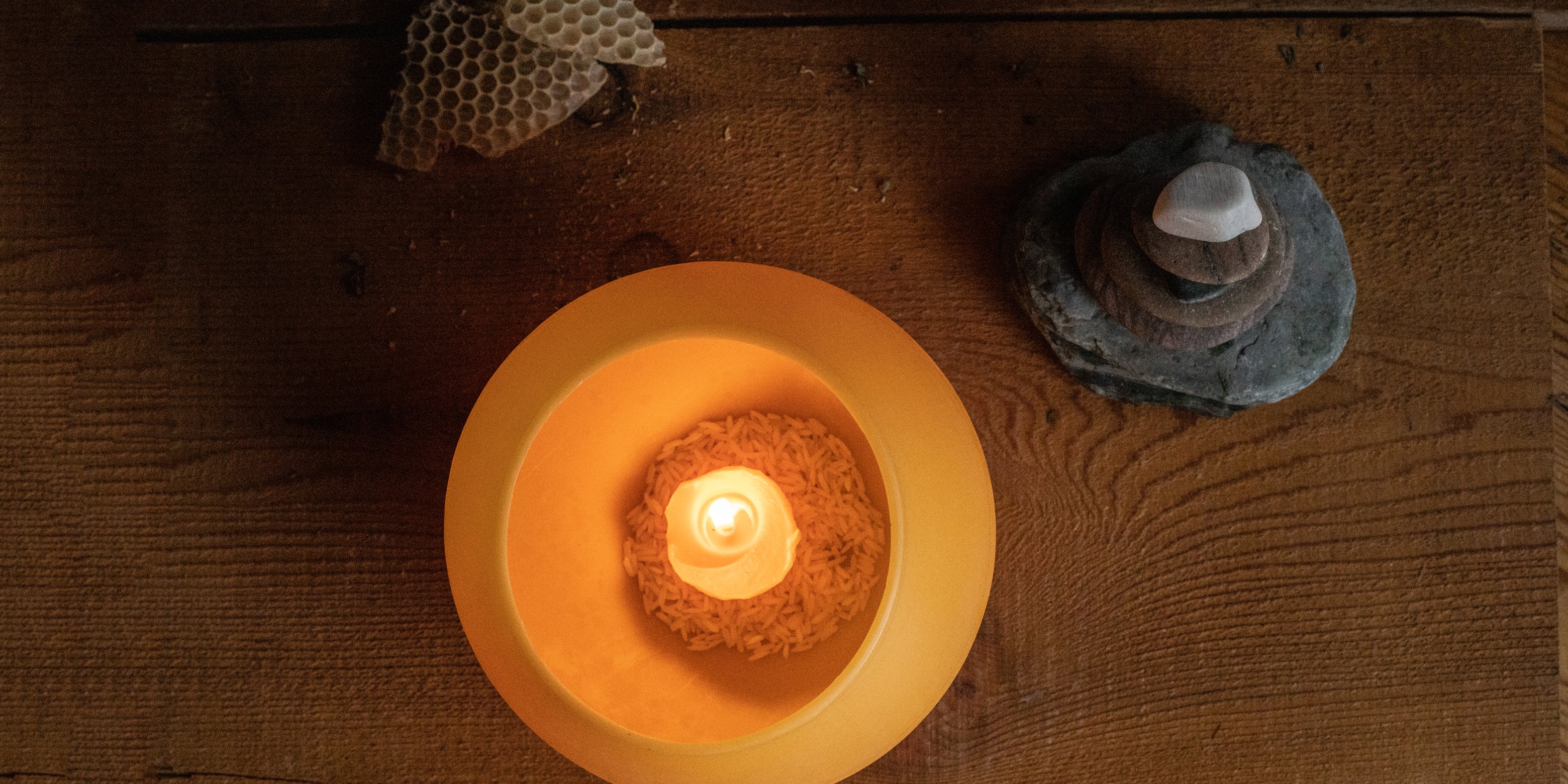 Beeswax Luminaries
