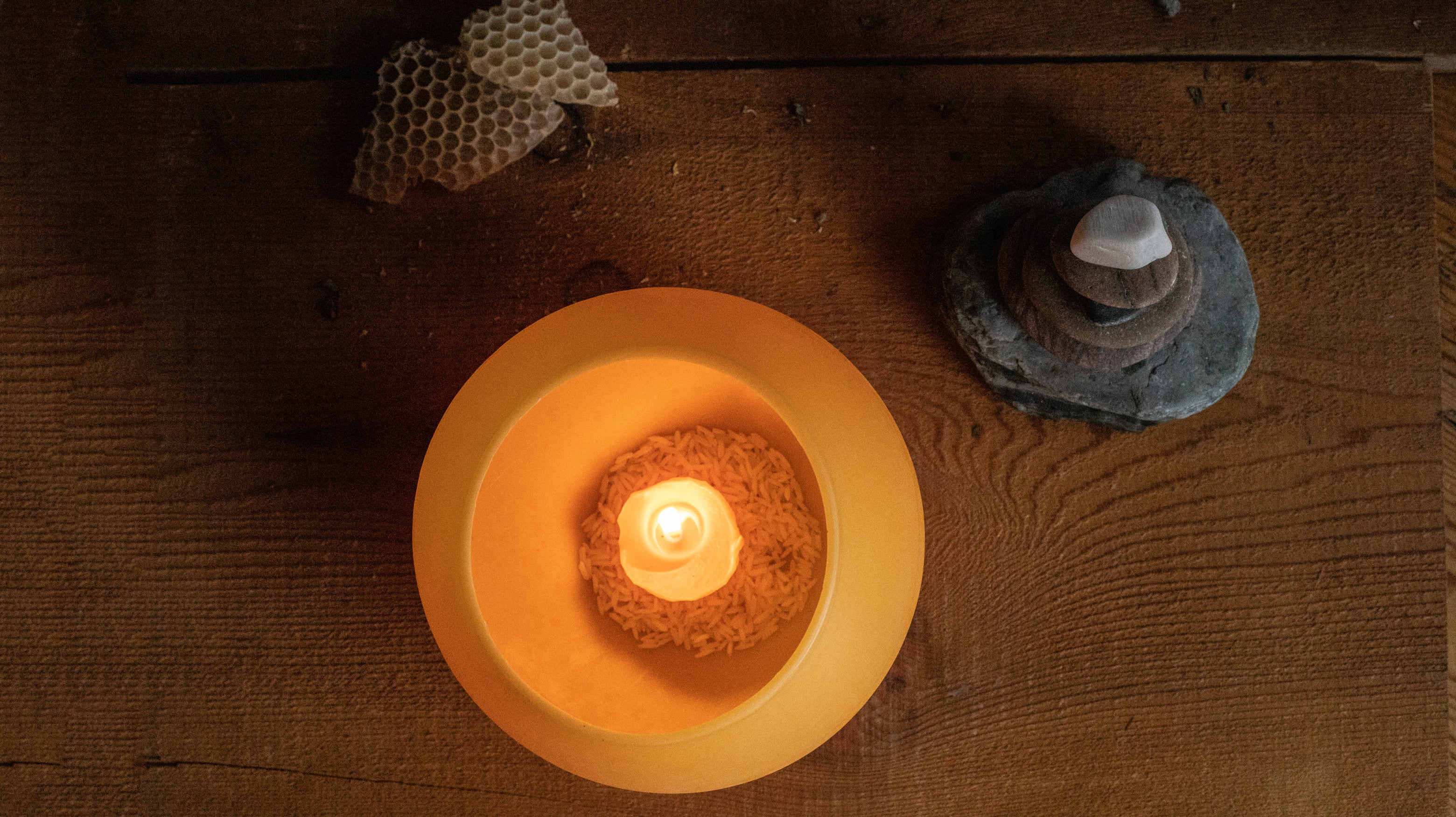 Beeswax Luminaries