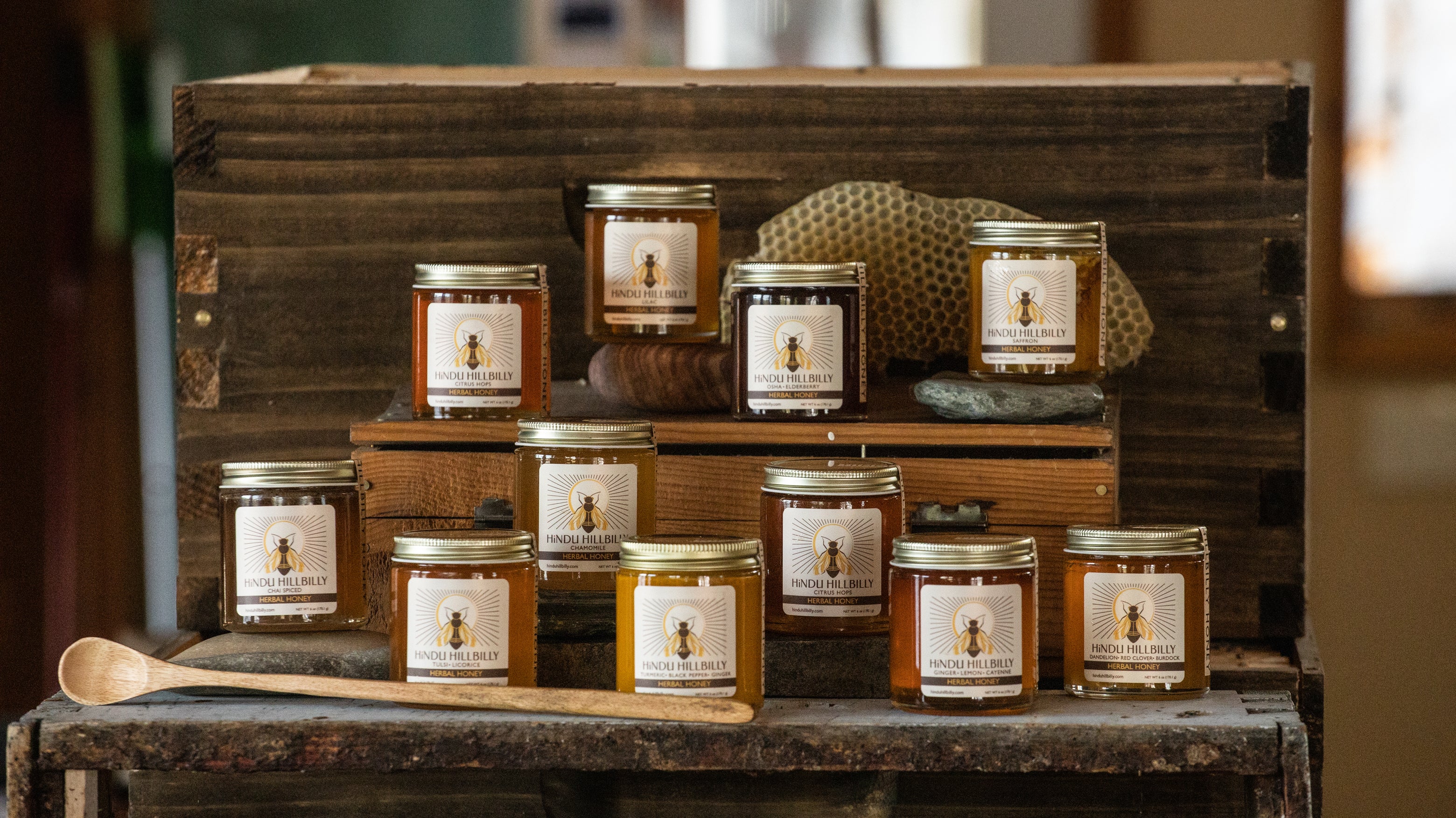 Osha & Elderberry Herbal Honey