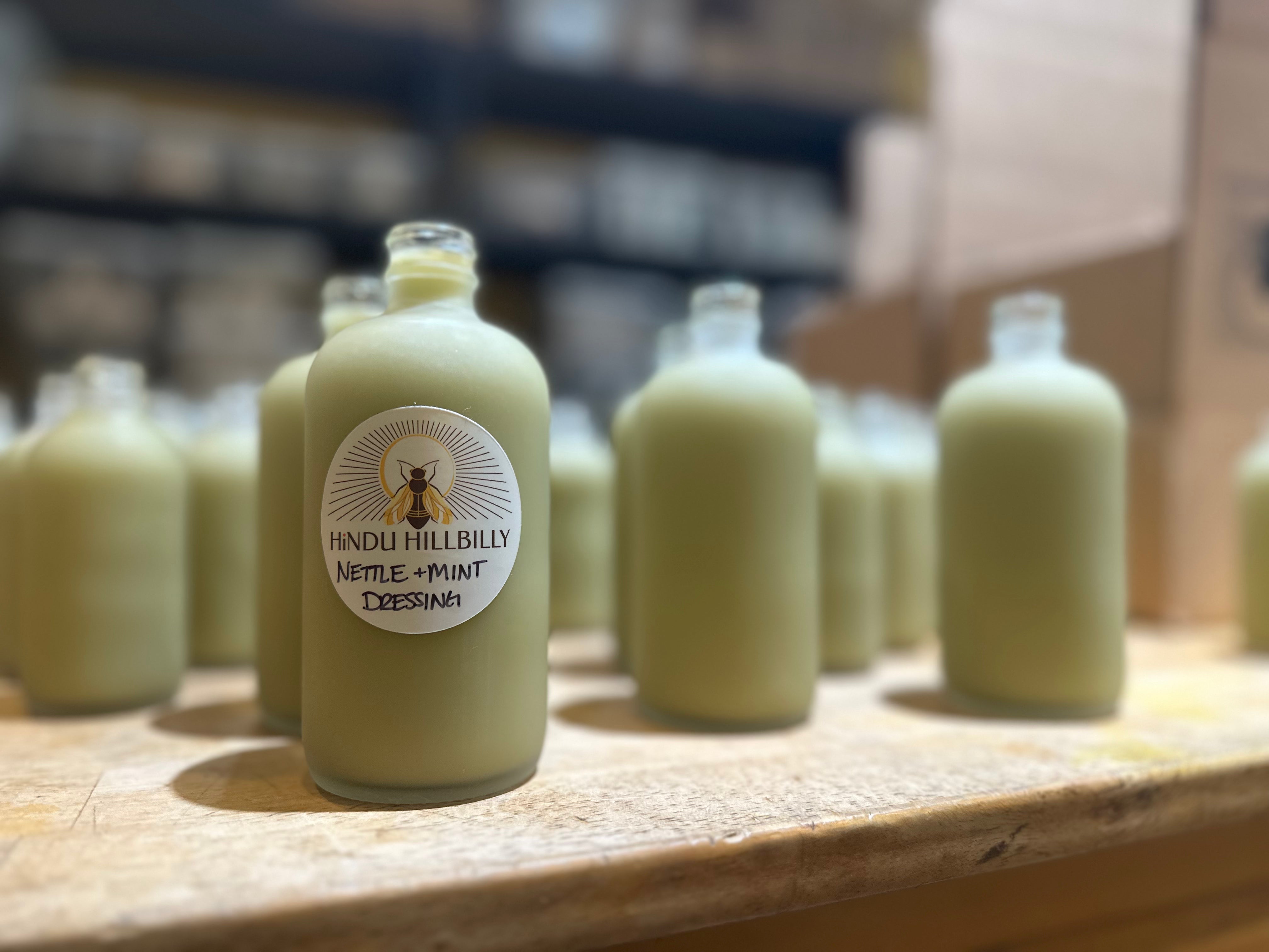 Nettle + Mint Salad Dressing