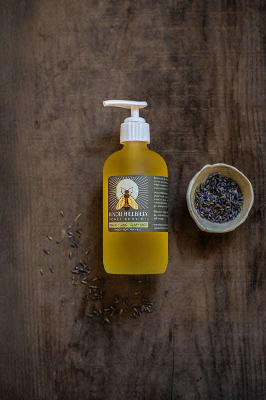 Ylang Ylang & Clary Sage Honey Body Oil