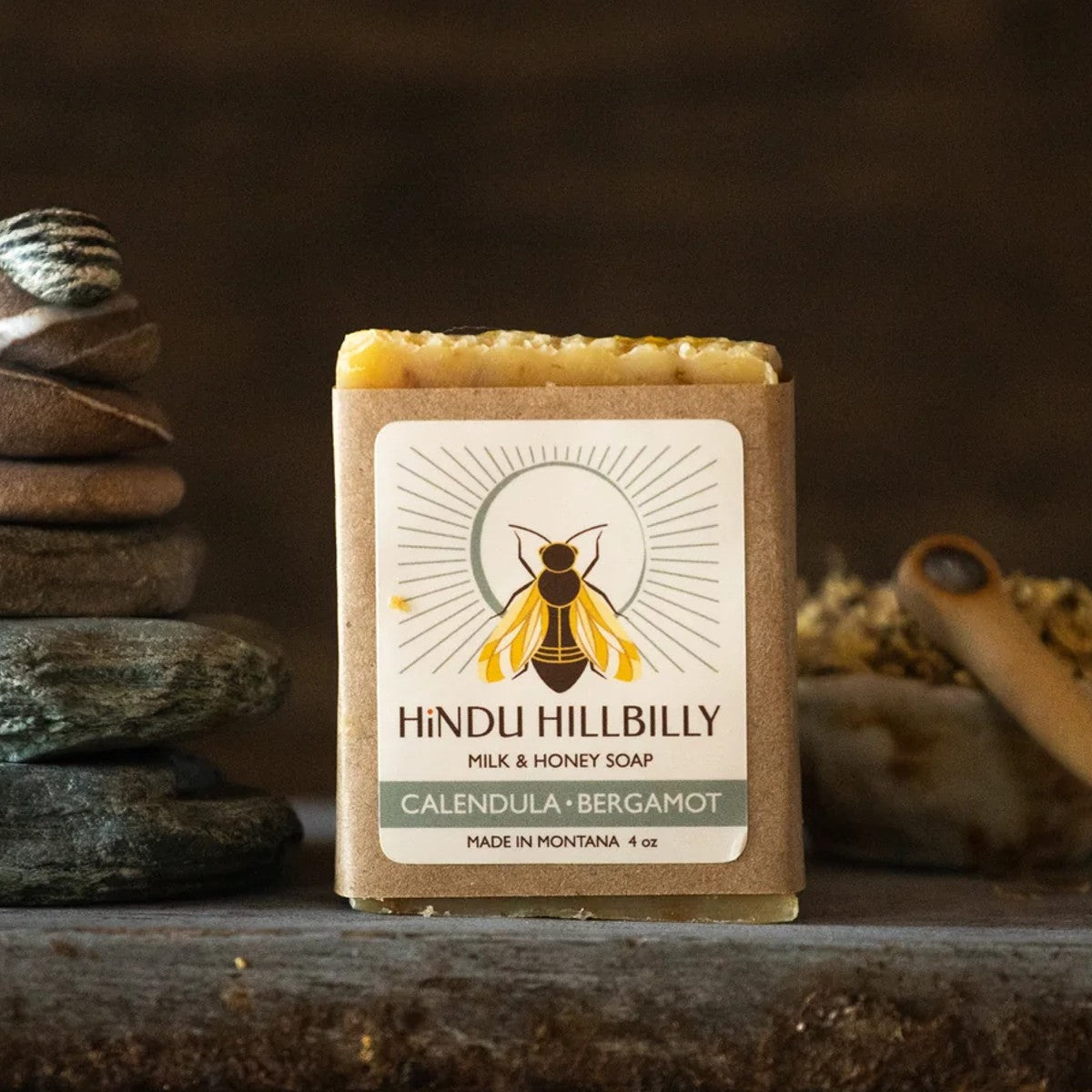 Hindu Hillbilly Calendula Bergamot Soap