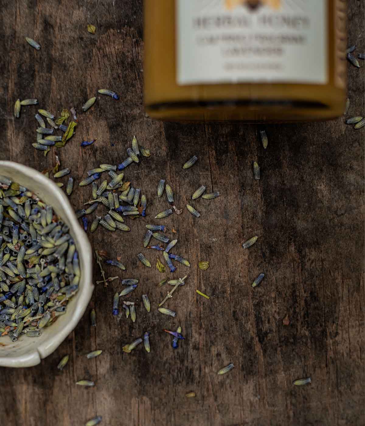 Lavender Infused Herbal Honey