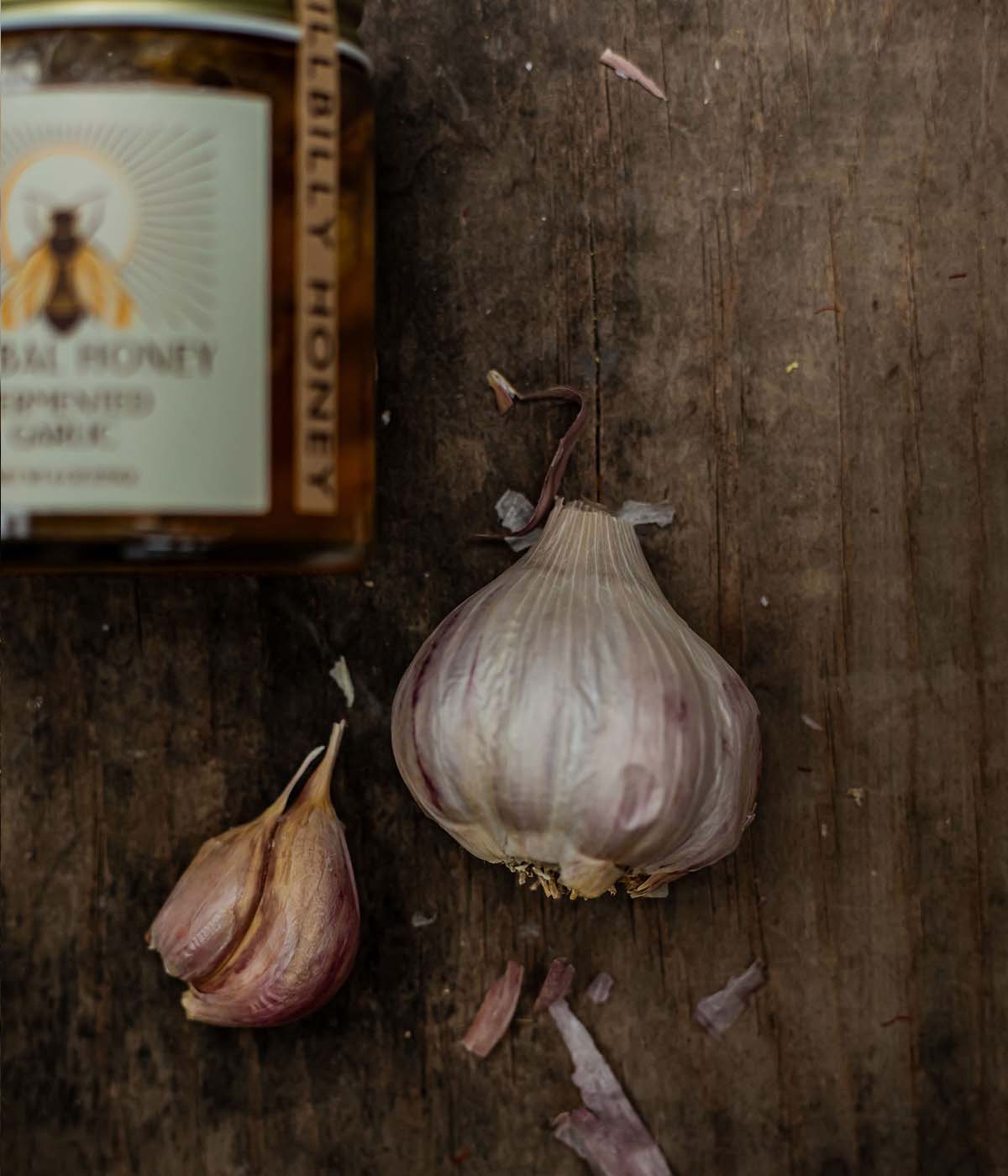 Fermented Garlic Honey