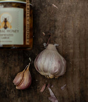 Fermented Garlic Honey