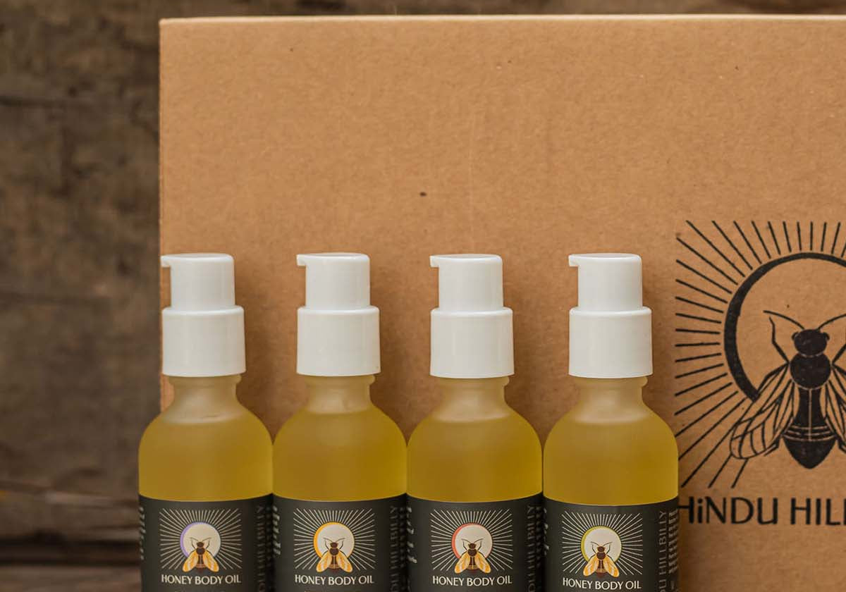 Honey Body Oil Box