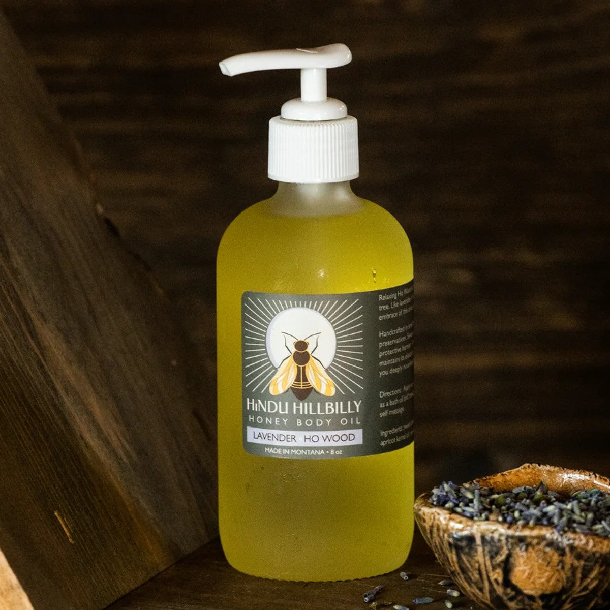 Hindu Hillbilly Lavender Ho Wood Body Oil