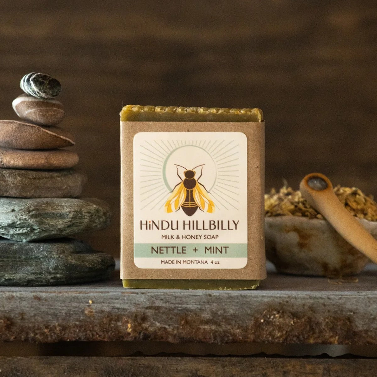 Hindu Hillbilly Nettle + Mint Soap