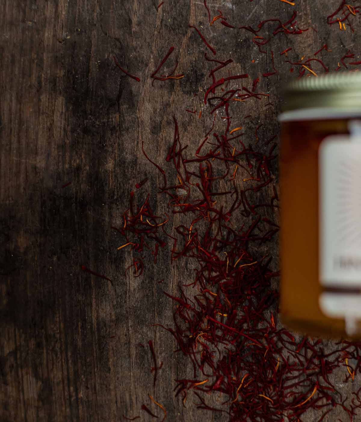 Saffron Infused Herbal Honey