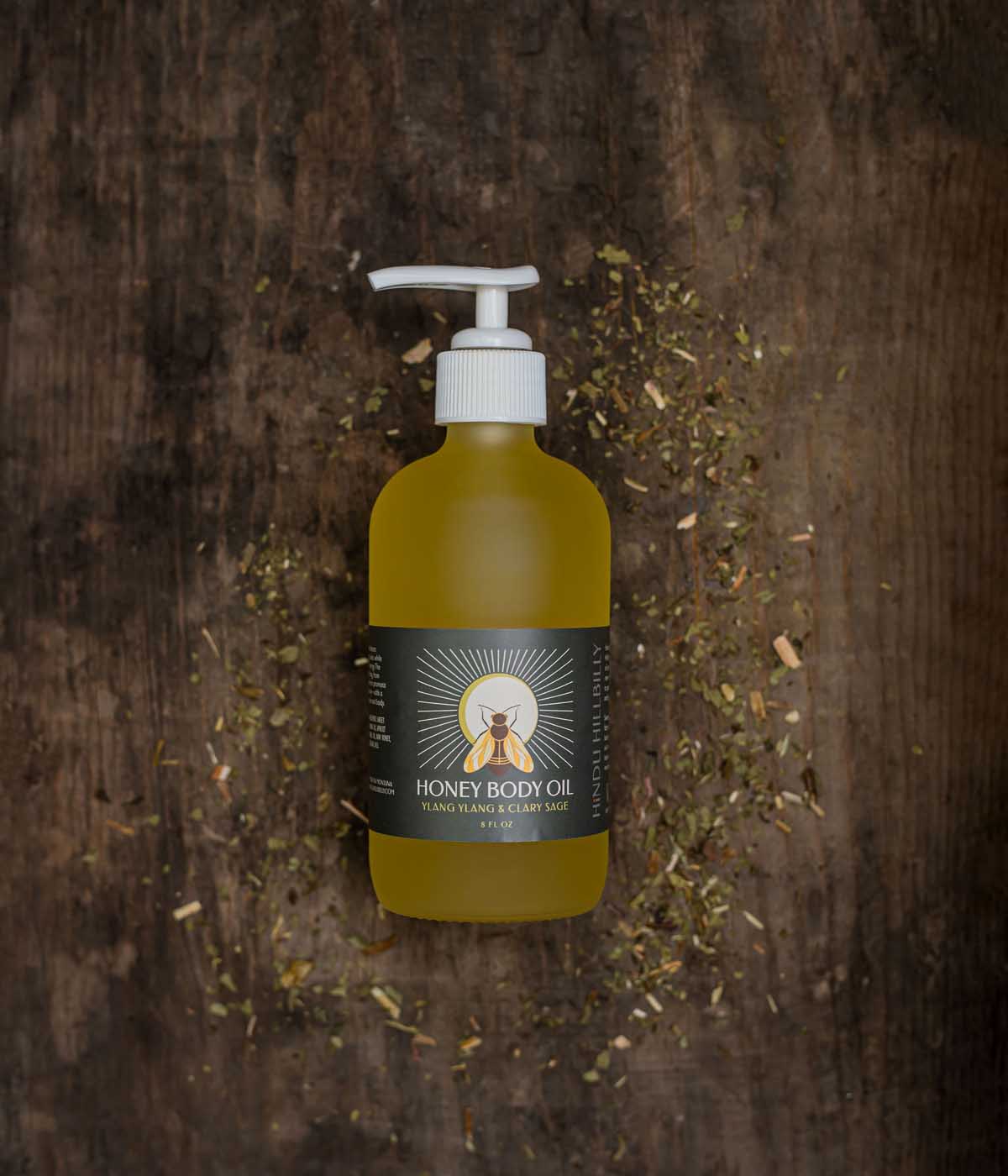 Ylang Ylang + Clary Sage Honey Body Oil