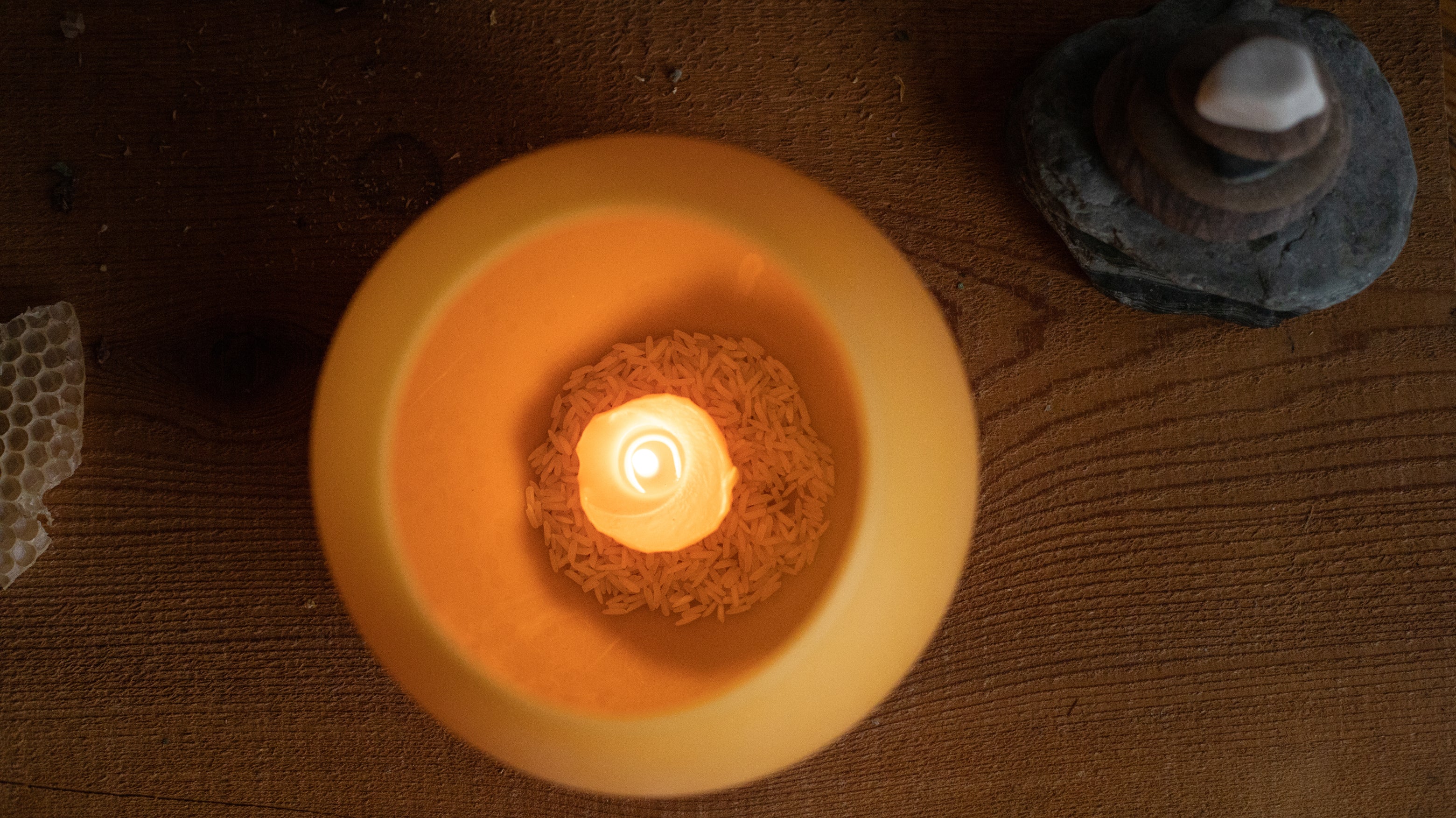 Beeswax Luminary